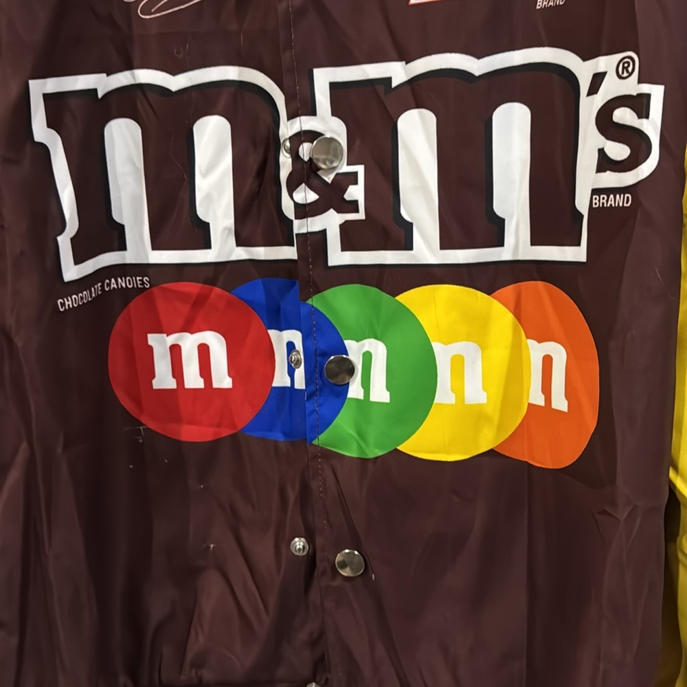 M&M's Racing Jacket - Yellow and Brown - Picture 7 of 11